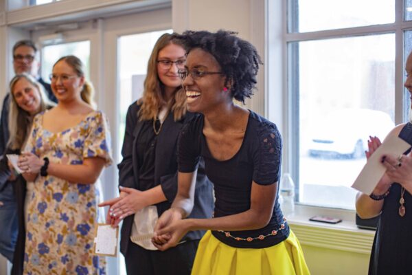 a group of women dancing